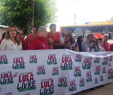 Lideranças do PT do Piauí percorrem 22 municípios com a caravana Lula Livre