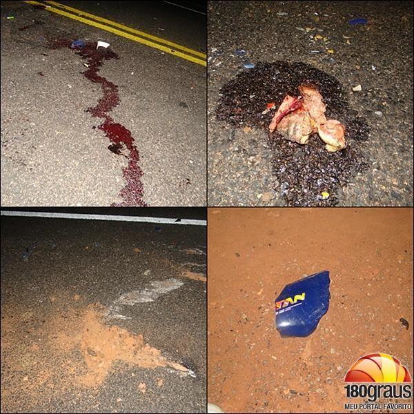 Colis&atilde;o entre moto e caminh&atilde;o deixa uma v&iacute;tima fatal na PI- 459 em Paulistana. (Imagem:180graus)