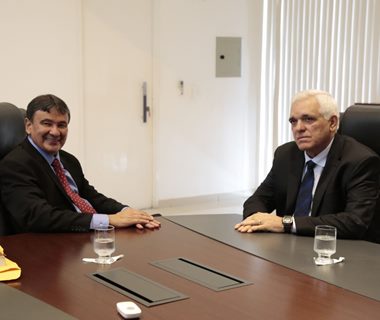 Wellington Dias se reúne com Themístocles para acalmar ânimos entre os aliados