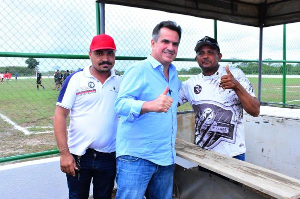 Ciro Nogueira inaugura obras e anuncia investimentos de mais de R$ 1 milh&atilde;o na &aacute;rea do esporte(Imagem:Ascom)