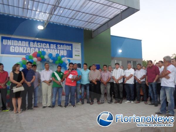 Inaugurada a UBS Gonzaga Carvalho em Bar&atilde;o de Graja&uacute;.(Imagem:FlorianoNews)