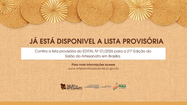 Sudarpi divulga a lista provisória dos selecionados para o Salão do Artesanato Raízes Brasileiras