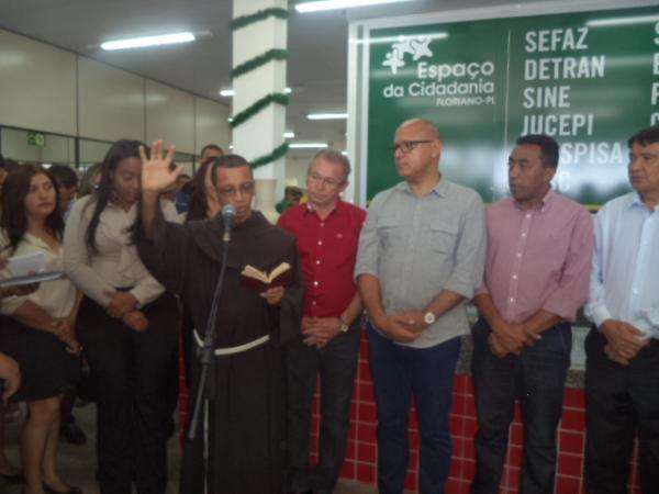 Espa&ccedil;o da Cidadania Frei Vicente Cardone &eacute; inaugurado em Floriano.(Imagem:FlorianoNews)