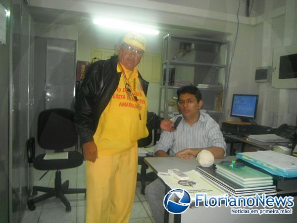 Rafael Oliveira, chefe de cart&oacute;rio da cidade de Bar&atilde;o de Graja&uacute;.(Imagem:FlorianoNews)