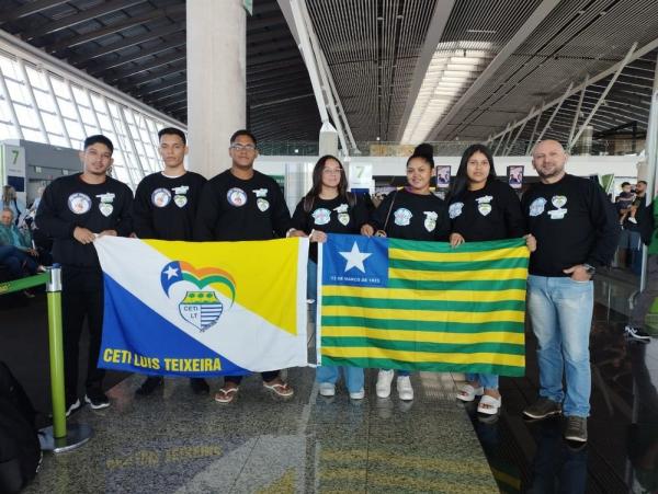 Estudantes do Piauí participam da 54ª Jornada de Foguetes no Rio de Janeiro