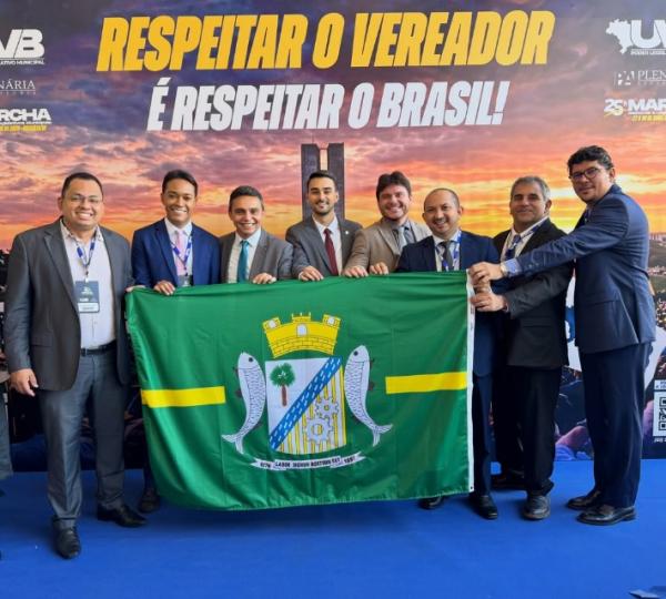 Vereadores de Floriano participam da 25ª Marcha dos Gestores e Legislativos Municipais em Brasília