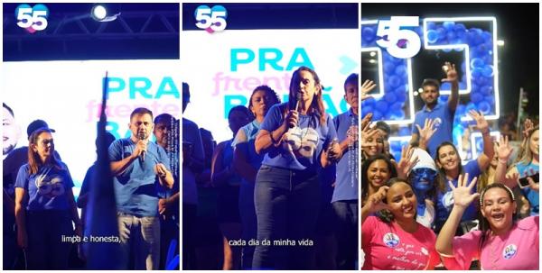  Claudim&ecirc; e Luiz Heront realizam grande arrast&atilde;o e com&iacute;cio em Bar&atilde;o de Graja&uacute;(Imagem:Reprodu&ccedil;&atilde;o/Instagram)