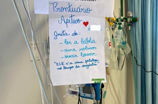 Hospital usa "prontuário afetivo" para acolher pacientes internados com Covid-19 no Piauí