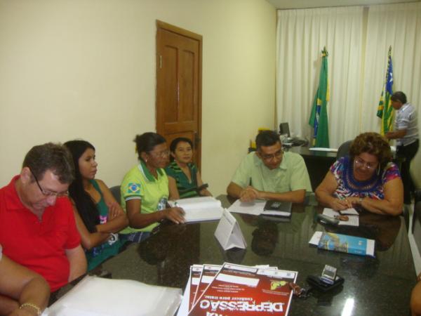 Reuniao do Conselho de Seguran&ccedil;a de Floriano(Imagem:reda&ccedil;ao)