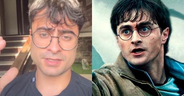 Quem é sósia de Harry Potter que diz ter sido notificado pela Warner(Imagem:Reprodução)