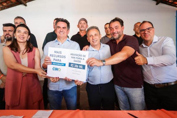 Ciro Nogueira anuncia pacote de investimentos para infraestrutura, esporte e saúde em Inhuma(Imagem:Ascom)