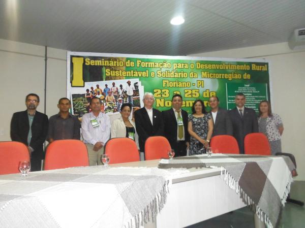 Realizada abertura do Seminário de políticas de desenvolvimento sustentável em Floriano