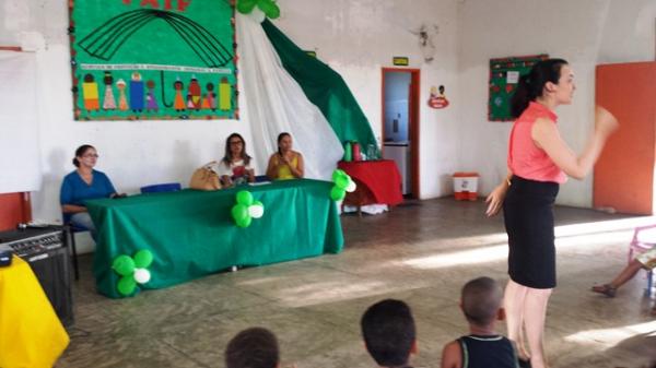  CRAS II realiza palestra sobre viol&ecirc;ncia  contra mulher.(Imagem:Secom)