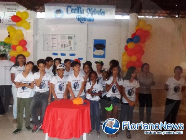 Escola Mega de Floriano realiza 1&ordf; Gincana Liter&aacute;ria.(Imagem:FlorianoNews)
