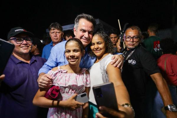 Joel e Ciro apresentam propostas em evento com multidão na zona Norte de Teresina(Imagem:Ascom)