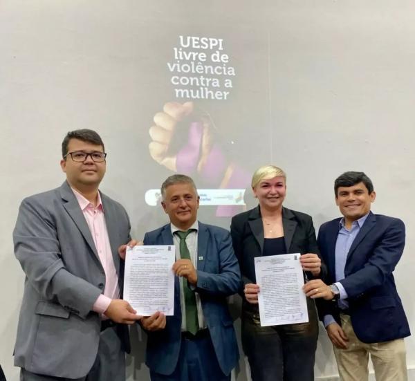 Uespi e SSP lançam Programa de Prevenção e Enfrentamento à Violência contra a Mulher na Uespi