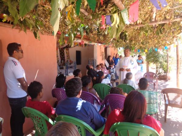 Localidade Areal realiza encerramento de festejos de S&atilde;o Jo&atilde;o Batista.(Imagem:FlorianoNews)