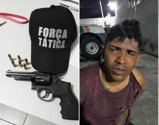 Bandido de alta periculosidade é preso em Água Branca