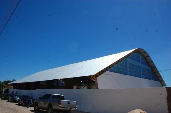 Escola Municipal Jos&eacute; Francisco Dutra ganha Quadra Coberta.(Imagem:Secom)