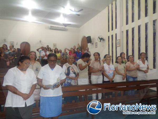 Missa Marca Anivers&aacute;rio da R&aacute;dio Santa Clara.(Imagem:FlorianoNews)