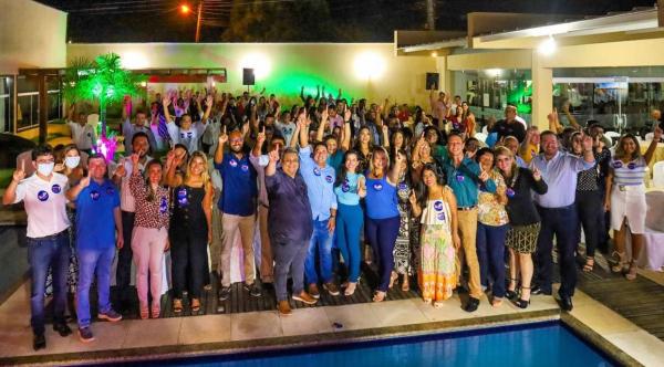 Chapa 1 dialoga com advogados de Valença e participa de lançamento de campanha em Floriano