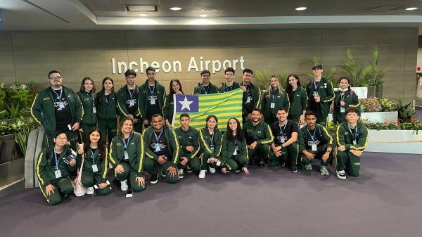 Estudantes da rede estadual iniciam imersão tecnológica e cultural na Coreia do Sul