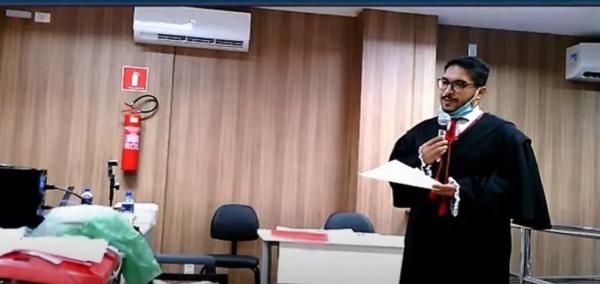  Promotor M&aacute;rcio Carcar&aacute; atuou no j&uacute;ri do caso Izadora Mour&atilde;o em Pedro II.(Imagem: MPPI )