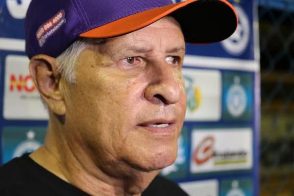 Arnaldo Lira, t&eacute;cnico do Parnahyba.(Imagem:Pablo Cavalcante)
