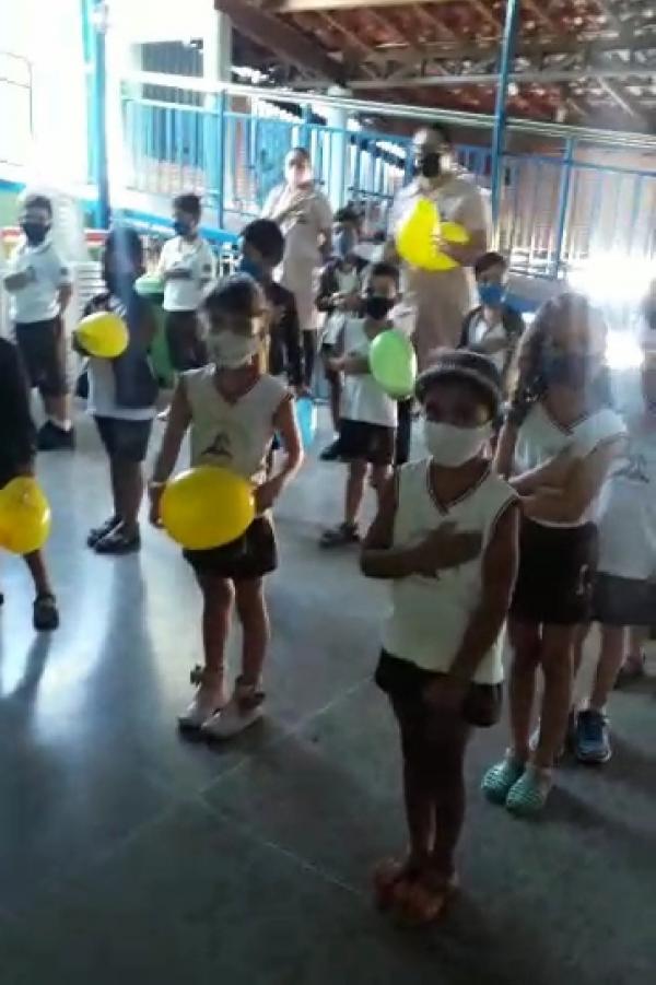 Escola Pequeno Pr&iacute;ncipe realiza atividades em comemora&ccedil;&atilde;o &agrave; Semana da P&aacute;tria(Imagem:Reprodu&ccedil;&atilde;o)