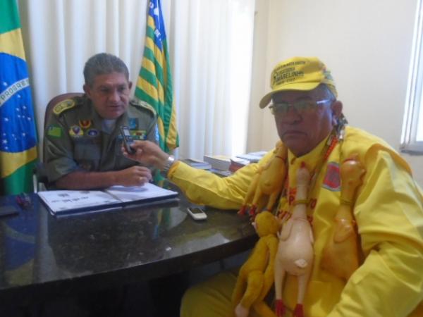 Tenente Coronel Rubens Lopes(Imagem:FlorianoNews)