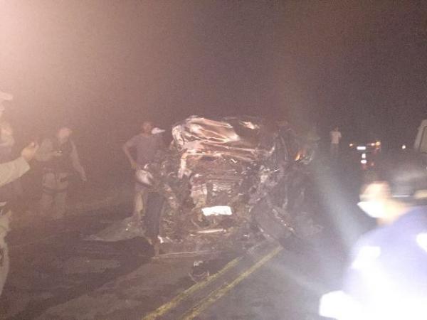 Prefeito e vice-prefeito de Paje&uacute; morrem ap&oacute;s acidente no rodoanel de Canto do Buriti.(Imagem:Divulga&ccedil;&atilde;o)