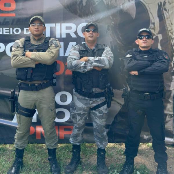 Policiais do 3º BPM de Floriano se destacam no 8º Torneio de Tiro Policial do BOPE