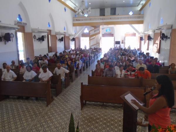 Missas das M&atilde;es na Catedral S&atilde;o Pedro de Alc&acirc;ntara.(Imagem:FlorianoNews)
