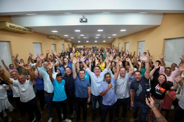 Joel e Ciro reúnem multidão e apresentam propostas por um Piauí com menos propaganda e mais realidade(Imagem:Ascom)