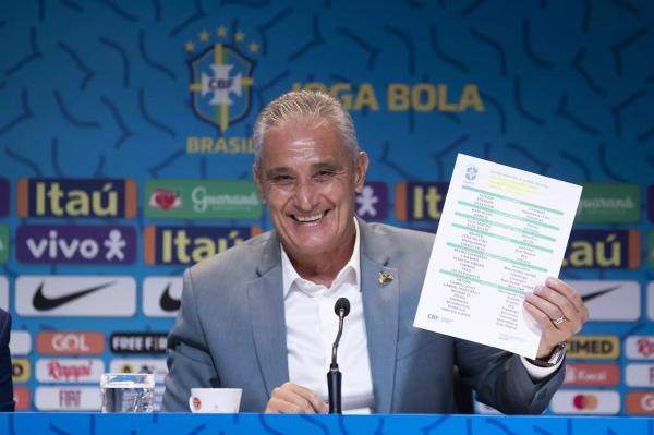 Tite divulga lista dos convocados da Seleção Brasileira para Copa do Mundo