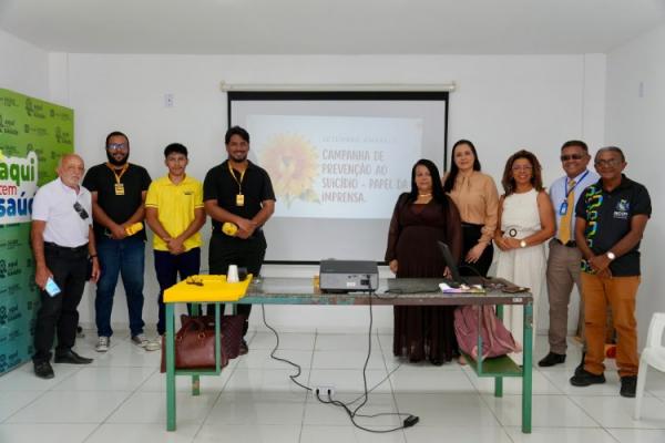 Secretaria de Sa&uacute;de promove roda de conversa com a imprensa sobre preven&ccedil;&atilde;o ao suic&iacute;dio(Imagem:Secom)