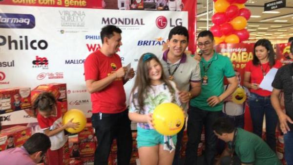 Armaz&eacute;m Para&iacute;ba de Floriano realiza 1&deg; sorteio da campanha de anivers&aacute;rio.(Imagem:FlorianoNews)