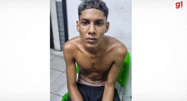 Suspeito de matar jovens é preso em Teresina; crime foi cometido em meio a disputa entre facções(Imagem:Reprodução)