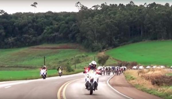 PRF ser&aacute; respons&aacute;vel pela escolta t&eacute;cnica do 'Desafio Internacional de Ciclismo de Estrada'.(Imagem:NUCOM PRF)