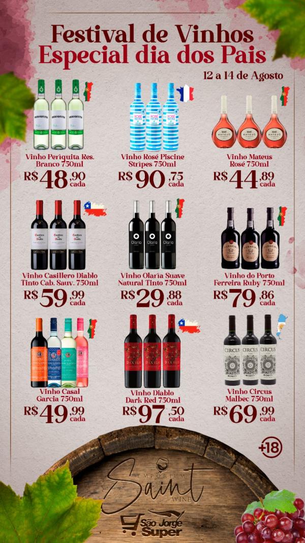 Festival de Vinhos(Imagem:Divulga&ccedil;&atilde;o)
