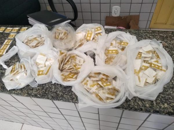 Três pessoas são presas com mais de meio quilo de cocaína em Valença, no Piauí