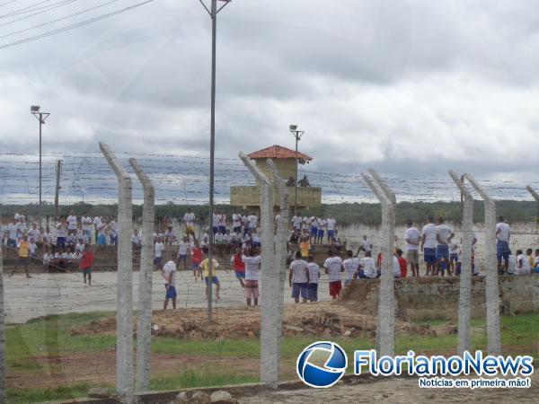 Realizada final do Campeonato de Futsal entre detentos na Penitenci&aacute;ria de Floriano.(Imagem:FlorianoNews)