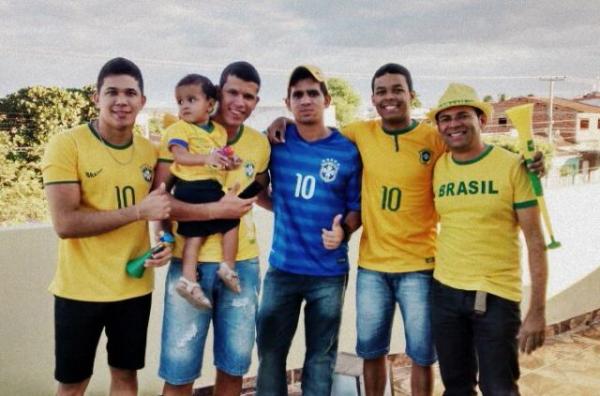 Darci J&uacute;nior, Davnny Brand&atilde;o, Kadmiel Soares, Kalleb Soares, Bernardo Brand&atilde;o e Jailton Soares.(Imagem:Arquivo Pessoal)