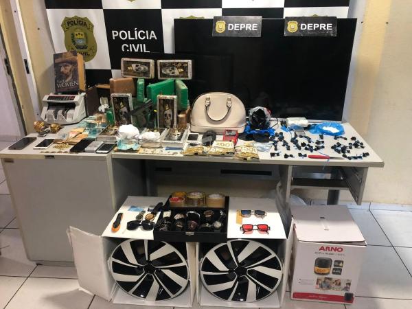 Droga avaliada em R$ 1,4 milhão é apreendida pela Depre e 4 são presos
