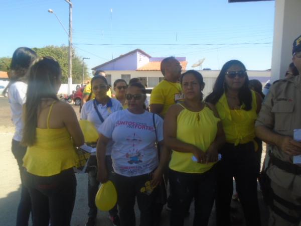 Rotary Club Bar&atilde;o de Graja&uacute; realiza caminhada em alus&atilde;o ao Setembro Amarelo.(Imagem:FlorianoNews)