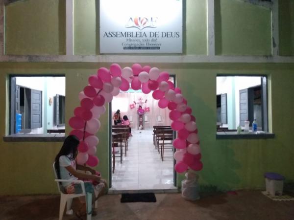 Igreja Assembl&eacute;ia de Deus adere a Campanha Outubro Rosa e realiza evento.(Imagem:FlorianoNews)