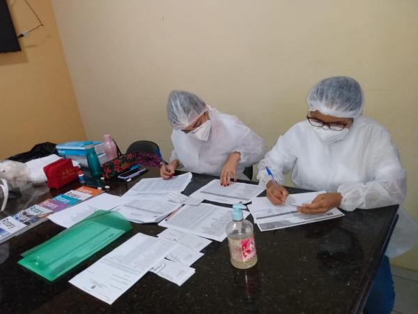 Iniciada a vacina&ccedil;&atilde;o das For&ccedil;as de Seguran&ccedil;a em Floriano(Imagem:FlorianoNews)