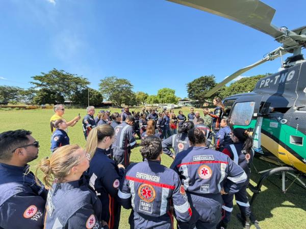SAMU Aéreo(Imagem:Ascom Sesapi)