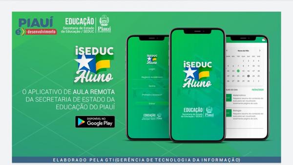 Seduc lança aplicativo para ampliar acesso a aulas remotas