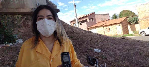 Haila Oka, Secret&aacute;ria da SEMAN.(Imagem:FlorianoNews)
